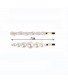 SET 5 chiếc kẹp tóc đính hạt giả ngọc màu trắng